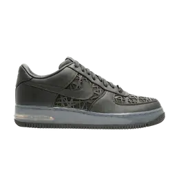 Кроссовки Nike Air Force 1 Supreme Max Air 'Birds Nest', черный 318772 002 | black/black-flint grey