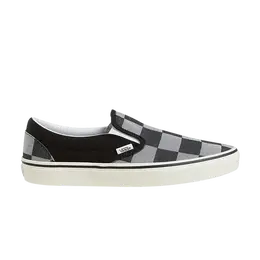 Кроссовки Vans Classic Slip-On 'Black Large Checkerboard', черный vn000d5pbma | black