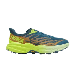 Кроссовки Hoka Speedgoat 5 2E Wide 'Blue Coral', синий 1123159 bcep | blue coral/evening primrose