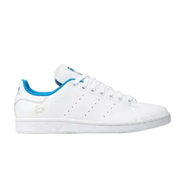 Кроссовки Adidas Stan Smith Primegreen 'White Bright Blue', белый gz7795 | cloud white/cloud white/bright blue