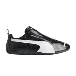 Кроссовки Balenciaga Balenciaga x Speedcat Leather 'Black White', черный 847148 wsdsb 1090 | black/white
