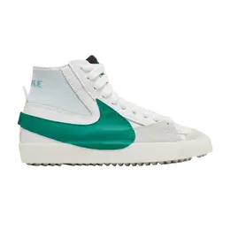 Кроссовки Nike Blazer Mid '77 Jumbo 'Summit White Malachite', белый dr8595 100 | summit white/blackened blue/citron tint/malachite