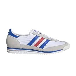 Кроссовки Adidas SL72 'White Glory Blue', белый fv4430 | cloud white/glory blue/glory red