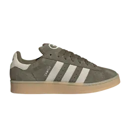 Кроссовки Adidas Campus 00s 'Medium Dark Khaki', зеленый jq8355 | medium dark khaki/off white/gum