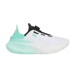 Кроссовки Under Armour SlipSpeed Mega 'Fade - White Comet Green', белый 6003918 101 | white/comet green