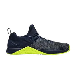 Кроссовки Nike Metcon Flyknit 3 'Obsidian Volt', синий aq8022 407 | obsidian/volt