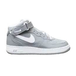 Кроссовки Nike Air Force 1 Mid, серый 304096 011 | medium grey/white