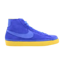 Кроссовки Nike Blazer High Premium, синий 346725 441 | varsity royal/varsity royal-varsity maize