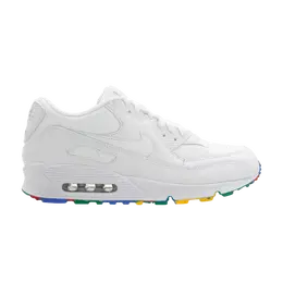 Кроссовки Nike Air Max 90, белый 325018 111 | white/white-varsity red