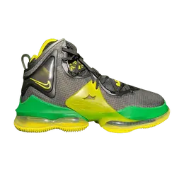 Кроссовки Nike LeBron 19 'Oregon Away' PE, черный dv42821 208926 ln4 | black/yellow strike