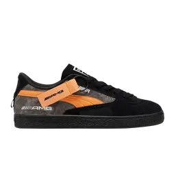 Кроссовки Puma Mercedes-AMG Petronas Motorsport x Suede 'Black Bright Melon', черный 308488 01 | black/bright melon