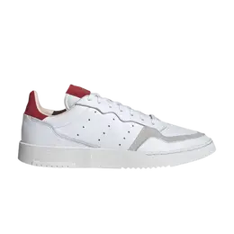 Кроссовки Adidas Supercourt 'White Scarlet', белый ef9181 | cloud white/cloud white/scarlet