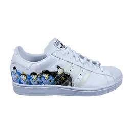 Кроссовки Adidas Superstar 1 Express 'Captain Tsubasa', белый 133670 | white/white/true blue
