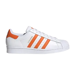 Кроссовки Adidas Superstar 'Knicks', белый fx5526 | footwear white/orange/blue