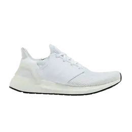 Кроссовки Adidas UltraBoost 20 'Footwear White', белый g55817 | footwear white/footwear white/core black