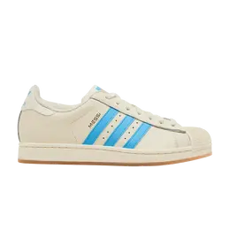 Кроссовки Adidas Lionel Messi x Superstar 'Argentina', кремовый jq1256 | cream white/semi blue burst/gold metallic