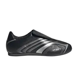 Кроссовки Adidas Taekwondo F50 'Black Silver Metallic', черный jr6403 | core black/silver metallic/grey six