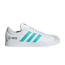 Кроссовки Adidas Mercedes-AMG Petronas Formula One Team x VL Court 'White Semi Mint Rush', белый jr1069 | cloud white/semi mint rush/core black