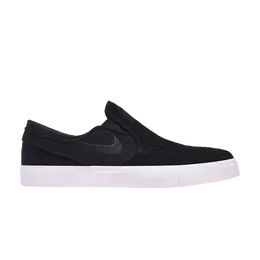 Кеды Nike Zoom Stefan Janoski Slip SB 'Black', черный 833564 009 | black/black/white