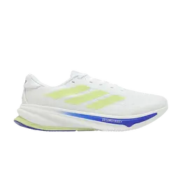 Кроссовки Adidas Supernova Rise 2 Wide 'White Blue Pulse Lime', белый ih8712 | cloud white/zero metallic/pulse lime