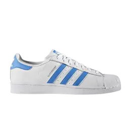 Кроссовки Adidas Superstar 'White Ray Blue', белый s75929 | white/ray blue/ray blue