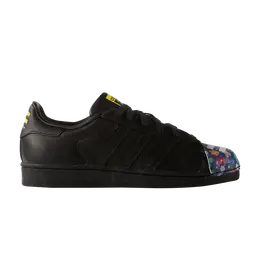 Кроссовки Adidas Pharrell x Superstar 'Supershell', черный s83362 | core black / core black / yellow