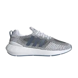 Кроссовки Adidas Swift Run 22 'White Altered Blue', белый gw6822 | cloud white/altered blue/cloud white