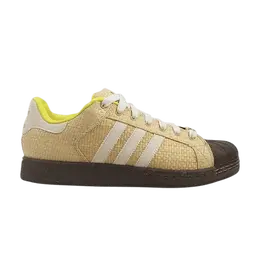Кеды Adidas Superstar Skate, желто-коричневый 467120 | lbeige/chalk/sun