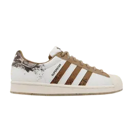 Кроссовки Adidas Superstar 'White Cardboard Splatter', белый ig5976 | footwear white/cardboard/off white