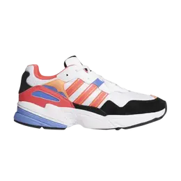 Кроссовки Adidas Yung-96 'White Red Orange', белый ee4152 | raw white/shock red/easy orange