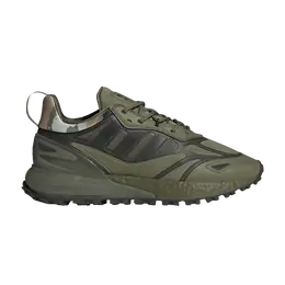 Кроссовки Adidas ZX 2K Boost 2.0 Trail 'Focus Olive Camo', зеленый gz7784 | focus olive/core black/focus olive