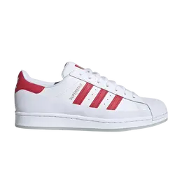 Кроссовки Adidas Superstar MG 'Glory Red', белый fv3031 | cloud white/glory red/gold metallic
