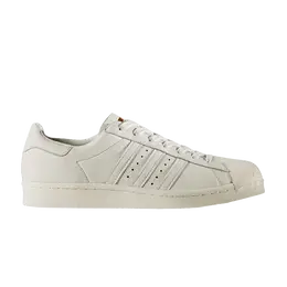 Кроссовки Adidas Superstar Boost, белый bb0187 | vintage white/vintage white/gold metallic
