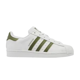 Кроссовки Adidas Superstar 'White Focus Olive', белый hp5501 | cloud white/focus olive/cloud white