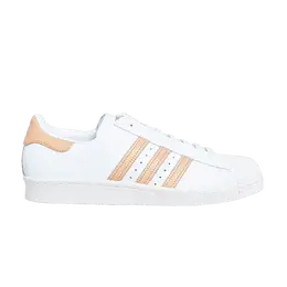 Кроссовки Adidas Superstar 80s 'White Gold Metallic', белый bb2229 | white/white/gold metallic