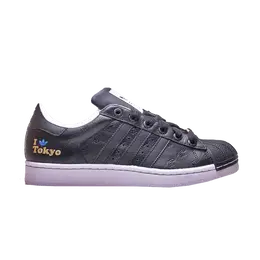 Кроссовки Adidas Superstar 2 City Version 'Tokyo', черный 132313 | black/black/white