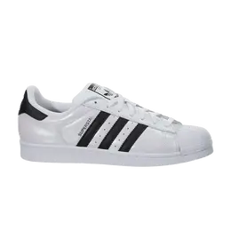 Кроссовки Adidas Superstar 'Metallic White Black', белый s75873 | footwear white/core black/core black