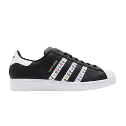 Кроссовки Adidas Superstar 'Black Multi', черный fz0058 | core black/footwear white/gold metallic