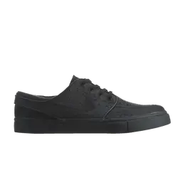 Кеды Nike Zoom Stefan Janoski Leather SB 'Black', черный 616490 007 | black/black/anthracite