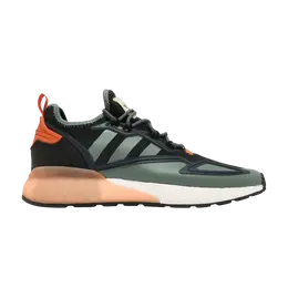 Кроссовки Adidas ZX 2K Boost 'Black Tech Emerald', черный fz0218 | core black/tech emerald/collegiate navy