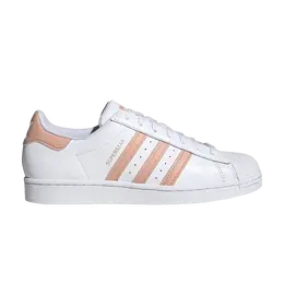 Кроссовки Adidas Superstar 'White Ambient Blush', белый h00162 | cloud white/ambient blush/ambient blush