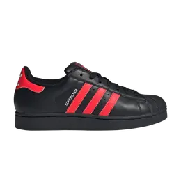 Кроссовки Adidas Superstar 2 'Black Lucid Red', черный jq3176 | core black/lucid red/cloud white