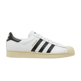 Кроссовки Adidas Superstar 'White Black', белый fv2831 | cloud white/core black/blue