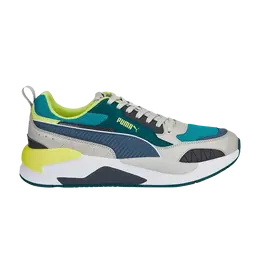 Кроссовки Puma X-Ray 2 Square 'Deep Aqua Grey Violet', бирюзовый 373108 54 | grey violet/evening sky/deep aqua/varsity green/light lime