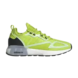 Кроссовки Adidas ZX 2K Boost 'Semi Solar Slime', зеленый fz4035 | semi solar slime/semi solar slime/core black