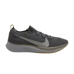 Кроссовки Nike Zoom Fly Flyknit 'Dark Grey', серый ar4561 002 | dark grey/metallic pewter/black