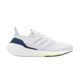 Кроссовки Adidas UltraBoost 21 'Crystal White', белый fy0371 | crystal white/cloud white/solar yellow