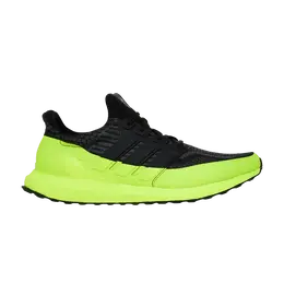 Кроссовки Adidas UltraBoost 5.0 DNA 'Black Solar Yellow', черный h68071 | core black/solar yellow/carbon