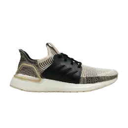 Кроссовки Adidas UltraBoost 19 'Linen Core Black', желто-коричневый g27504 | linen/core black/brown