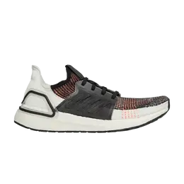 Кроссовки Adidas UltraBoost 19 'Solar Orange', белый g27519 | core black/cloud white/solar orange